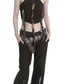 Rivet Disc Pin Buckle Belt